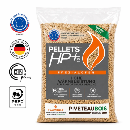 Holzpellets 1 Palette Pellets von Piveteau HP+